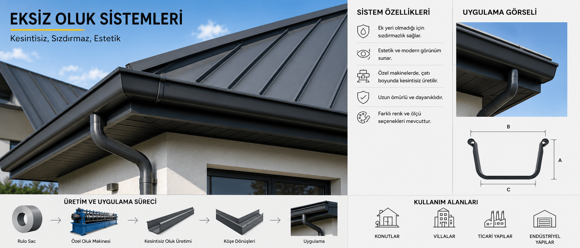 Metal Çatı Sistemleri, Kenet Çatı Sistemleri, Kent Çatı Sistemleri, Panel Çatı Sistemleri, Metal Kiremit Çatı Sistemleri, Kenet Cephe Uygulamaları, Eksiz Oluk Sistemleri, Bakır Oluk Sistemleri, Çinko Oluk Sistemleri, Titanyumlu Kenet Çatı Sistemleri, Çatı Kaplama Sistemleri, Modern Çatı Sistemleri, Endüstriyel Çatı Sistemleri, Çatı Yalıtımı, Metal Cephe Kaplama, Yağmur Oluk Sistemleri, Çelik Çatı Sistemleri, Estetik Çatı Çözümleri, Dayanıklı Çatı Sistemleri, Profesyonel Çatı Uygulamaları, Mimari Çatı Çözümleri, Su Yalıtım Sistemleri, Çatı Renovasyonu, Kenet Panel Sistemleri, Yapı Cephe Sistemleri
