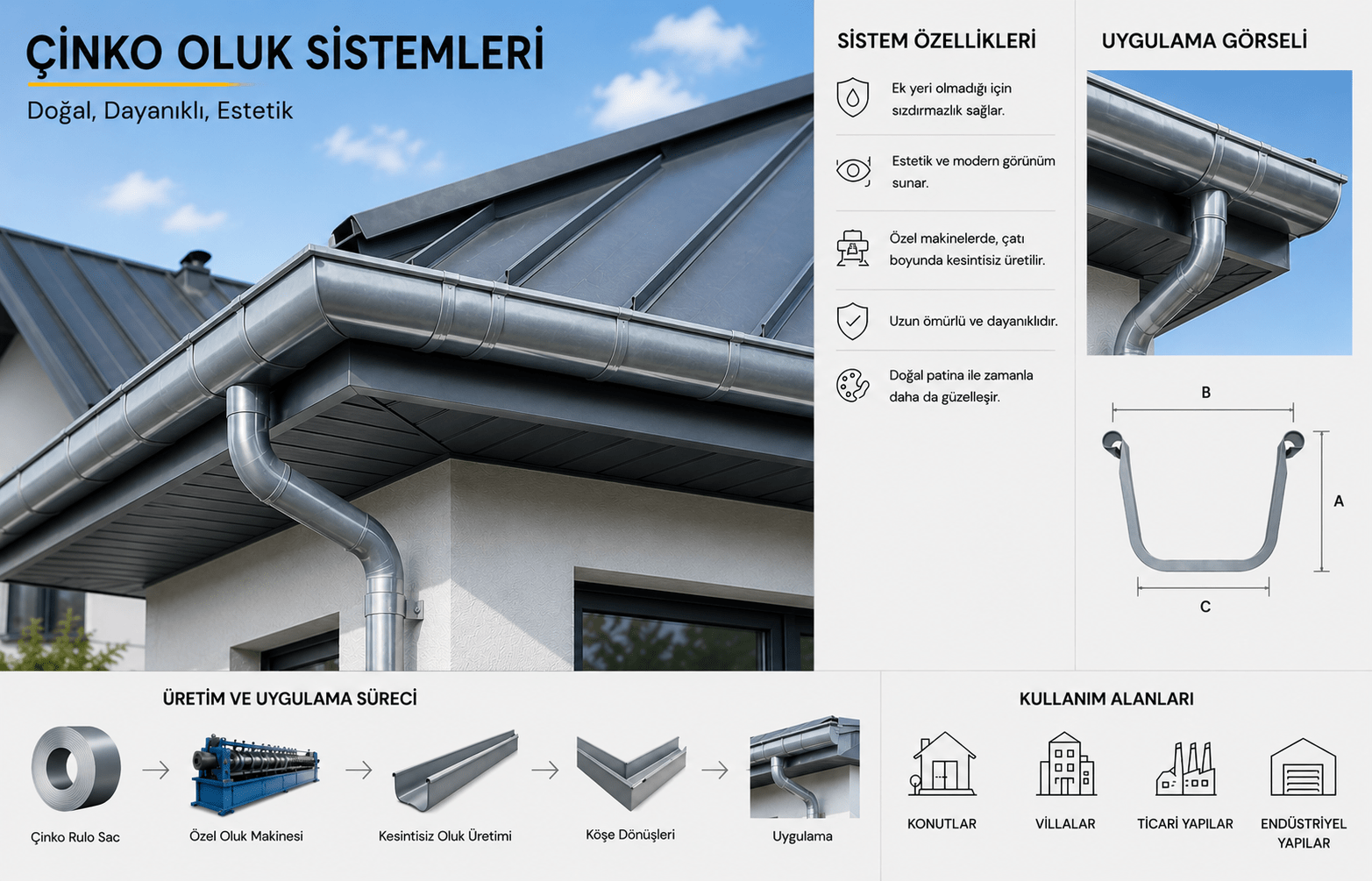 Metal Çatı Sistemleri, Kenet Çatı Sistemleri, Kent Çatı Sistemleri, Panel Çatı Sistemleri, Metal Kiremit Çatı Sistemleri, Kenet Cephe Uygulamaları, Eksiz Oluk Sistemleri, Bakır Oluk Sistemleri, Çinko Oluk Sistemleri, Titanyumlu Kenet Çatı Sistemleri, Çatı Kaplama Sistemleri, Modern Çatı Sistemleri, Endüstriyel Çatı Sistemleri, Çatı Yalıtımı, Metal Cephe Kaplama, Yağmur Oluk Sistemleri, Çelik Çatı Sistemleri, Estetik Çatı Çözümleri, Dayanıklı Çatı Sistemleri, Profesyonel Çatı Uygulamaları, Mimari Çatı Çözümleri, Su Yalıtım Sistemleri, Çatı Renovasyonu, Kenet Panel Sistemleri, Yapı Cephe Sistemleri